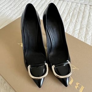 Burberry buckle heels